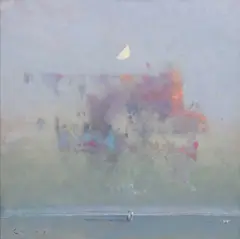 First Light Signed Cuming by Frederick Cuming, Oil on canvas, sold Dec 2023