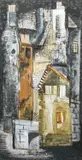 Golden House Signed and dated HULL 48 by James Hull, Gouache, sold Dec 2023