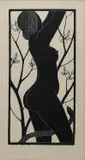 Eve Wood engraving by Eric Gill, Wood engraving, from the edition of, sold Dec 2023
