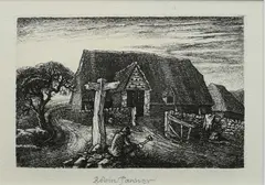 Wiltshire Roadmaker Signed Robin Tanner by Robin Tanner, Etching, sold Dec 2023