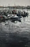 Fifty Shades of Killybegs by Paul Walls, Oil on paper, sold Oct 2023