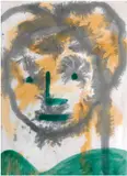 Mona Signed by Paul Chisholm, Oil and acrylic on board, sold Oct 2023