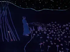 Stars and Flowers 2022 Signed by Tom Hammick by Tom Hammick, pencil, sold Oct 2023