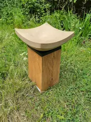 A Purbeck marble by Will Spankie, sculpture, sold Oct 2023