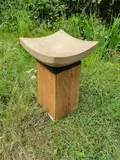 A Purbeck marble by Will Spankie, sculpture, sold Oct 2023