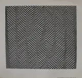Untitled by Bridget Riley Ch, lithograph, sold Oct 2023