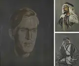 Lawrence of Arabia by Eric Kennington, oil, sold Jun 2023