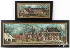 paintings by Dolores Hackenberger, oil, sold Apr 2025