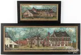 paintings by Dolores Hackenberger, oil, sold Apr 2025