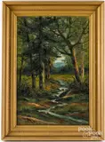 landscape by Victor Shearer, oil on canvas, sold Feb 2025