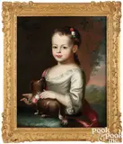 portrait by John Singleton Copley, oil on canvas, sold Jan 2025