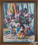 Orientalist still life by Maude Drein Bryant, oil on canvas, offered Jan 2025