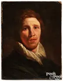 self portrait by Jacob Jordaens, oil on panel, sold Jan 2025