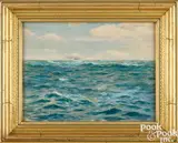 titled The Gulf Stream by Evelyn Bicknell, watercolor, sold Jan 2025