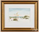 coastal scene by Alfred Thompson Bricher, watercolor, sold Dec 2024