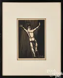 titled Hail and Farewell by Rockwell Kent, wood engraving, sold Sep 2024