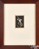 titled Prometheus by Rockwell Kent, wood engraving, sold Sep 2024
