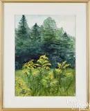 of Goldenrod by Ann Wyeth McCoy, watercolor, sold Sep 2024