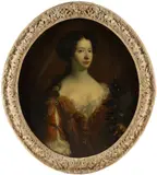 ATTRIBUTED / FOLLOWER OF, PORTRAIT OF A LADY by Garret Morphy, oil on canvas, sold Apr 2026