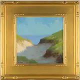 PLEIN AIR PROVINCETOWN, MASSACHUSETTS COASTAL PAINTING by Steve Allrich, oil on linen, sold Apr 2026
