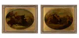ATTRIBUTED, PAINTINGS OF CHERUBS, PAIR by George Morland, oil on panel, sold Apr 2026