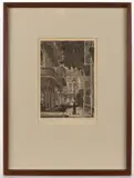 PIRATES ALLEY OLD NEW ORLEANS ETCHING by Eugene Loving, etching on paper, sold Apr 2026