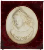 Untitled by Edward Russel Thaxter, CARVED MARBLE PORTRAIT PLAQUE, sold Apr 2026
