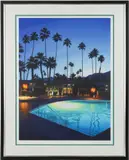 HYPER-REALIST , VIEW FROM THE REEF PRINT by Danny Heller, print on cotton paper, sold Apr 2026
