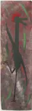 THE CHICKEN MAN (AMERICAN, ACTIVE 20, TH / 21, ST CENTURY) OUTSIDER ART PAINTING OF A ROOSTER by Ernest M. Lee, oil on plywood panel, sold Mar 2026