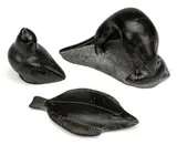 AND POSSIBLY NATIVE ALASKAN by Canadian Inuit, CARVED SOAPSTONE ANIMAL FIGURES, sold Mar 2026