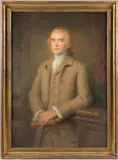 PORTRAIT OF THOMAS JEFFERSON by David Silvette, oil on canvas, sold Nov 2025