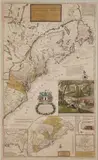 MAP OF NORTH AMERICA by Herman Moll, engraving on two joined sheets of laid paper bearing early hand coloring, sold Nov 2025