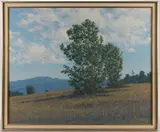 NELSON CO., VIRGINIA LANDSCAPE PAINTING by Durwood Dommisse, oil on canvas, sold Nov 2025