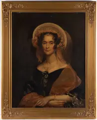 ATTRIBUTED, PORTRAIT OF SARAH , SALLIE COLES STEVENSON (ALBEMARLE CO., VIRGINIA, 1789-1848) by George Peter Alexander Healy, oil on canvas, sold Nov 2025