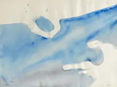 Israel by Benoît Gilsoul, watercolor on paper, sold Jun 2020