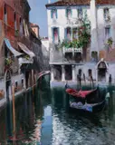 The White House by Claudio Simonetti, oil on canvas (unstretched), sold Jul 2020