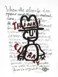 Mr. Clear by Phillip Smith III, 2007, silkscreen on 320 gram Coventry Rag paper, sold Aug 2020