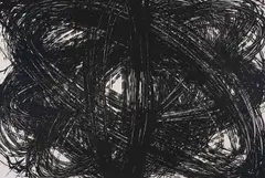 Clearing I by Antony Gormley, 2007, lithograph on Velin paper, sold Aug 2020
