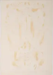 Touchstone (for VL) by Vito Acconci, 1972, lithograph in colors on Arches paper, sold Aug 2020