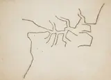 Articulation I by Eduardo Chillida, etching, sold Aug 2020