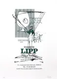 Brasserie Lipp by Jay Batlle, 2014, silkscreen on 320 gram Coventry Rag paper, sold Aug 2020