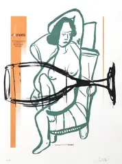 Casa Camara by Jay Batlle, 2014, silkscreen on 320 gram Coventry Rag paper, sold Aug 2020