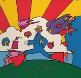Cosmic Runner by Peter Max, 1994, silkscreen on 320 gram Coventry Rag paper, sold Aug 2020