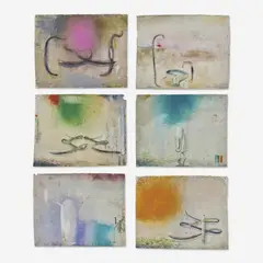 (20th Century) by Scott Kelley, watercolor and gouache on paper, sold Aug 2020