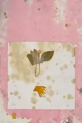 (20th Century) by Scott Kelley, gouache, enamel, trillium on paper, sold Aug 2020