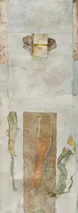 Dialogue #13 by Mary Heebner, 1992, watercolor on paper, sold Aug 2020