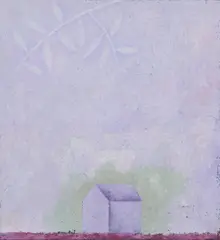 The Day Before Yesterday by Rex Lau, 1988, oil on panel, sold Aug 2020