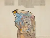 Chambre de la Court Suprême, N.J. by Benoît Gilsoul, gouache and ink on paper, sold Aug 2020
