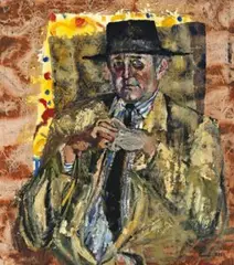 Portrait Of John Olsen by Judy Cassab, 1988, oil on canvas signed and dated lower right: Cassab 1988 bears inscription verso: JOHN OLSEN, sold Sep 2019