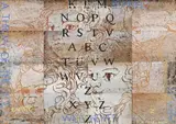 Nature Speaks: Bz by Imants Tillers, 2010, synthetic polymer paint and gouache on 16 canvas boards each panel numbered sequentially with stencil verso: 85573 - 855, offered Sep 2019